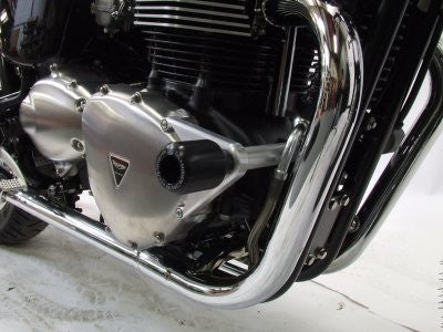 Crash Protectors - Classic Style for  Triumph Thruxton '04-, Bonneville '08-, Scrambler