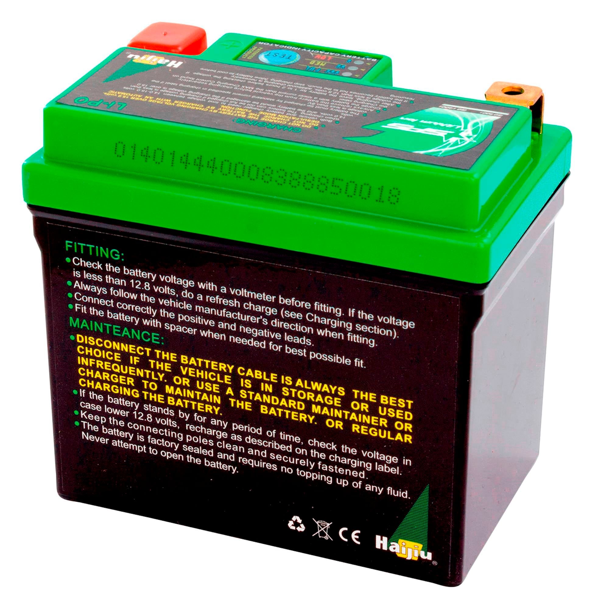 SPS SkyRich Lithium Ion Battery [HJTZ7S-FPZ] YTZ6V / YTZ7V / YTZ8V Secondary image