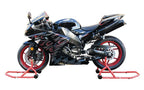 Biketek Front & Rear Paddock Stand Set with Bobbin Adapters - Series 3